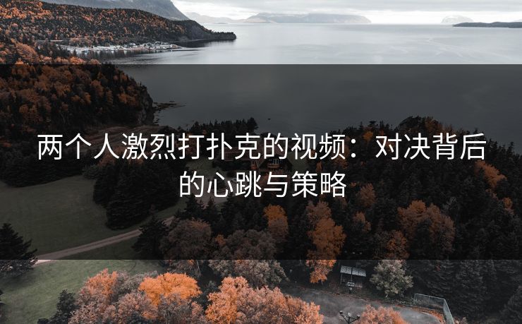 两个人激烈打扑克的视频:对决背后的心跳与策略 两个人激烈打扑克的视频:对决背后的心跳与策略
